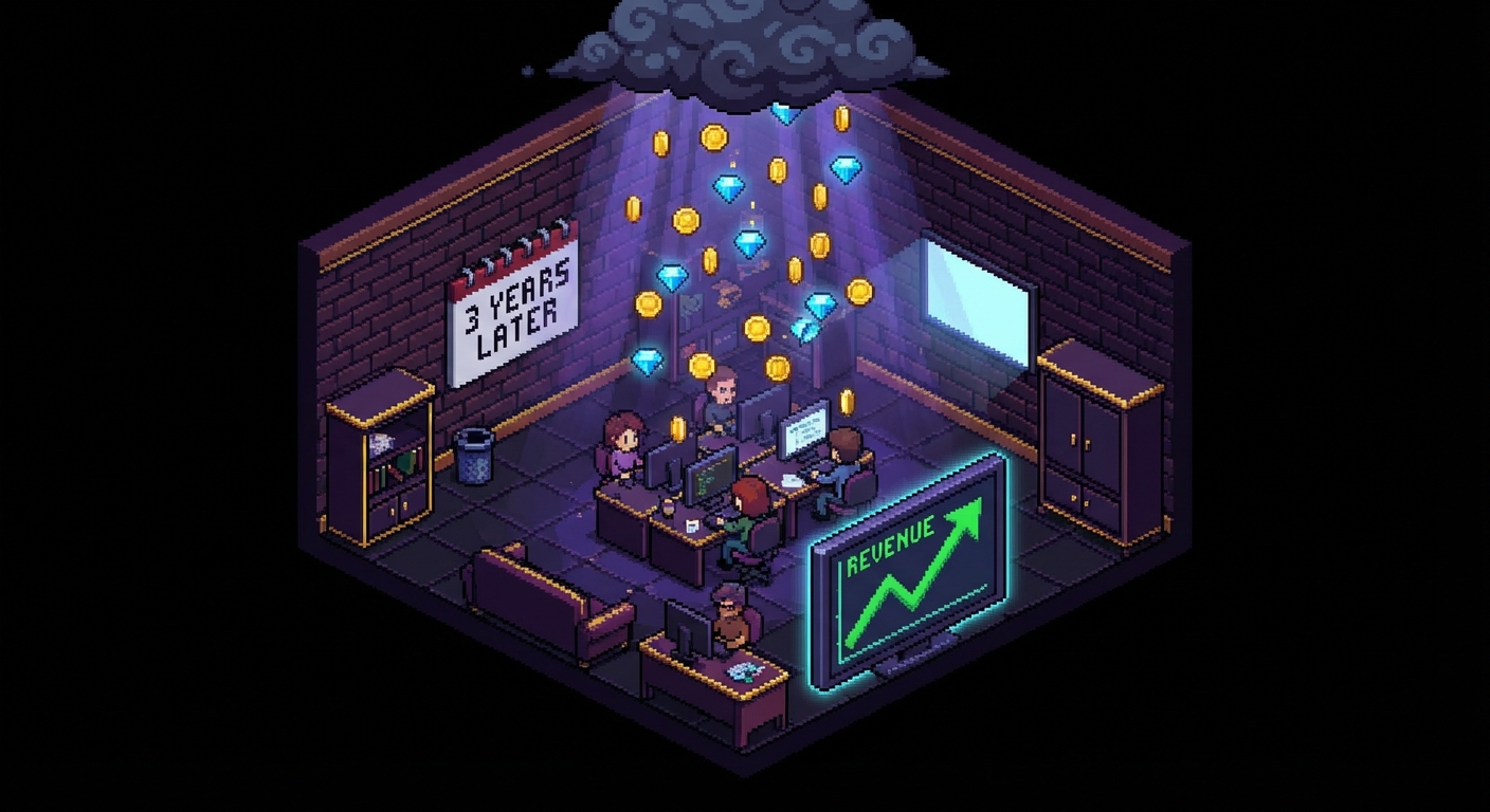 The Games That Make $0 on Launch Day and $10,000 a Month Three Years Later